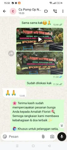 Testimonial Papan Bunga karyabuana