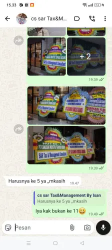 Testimonial Papan Bunga karyabuana