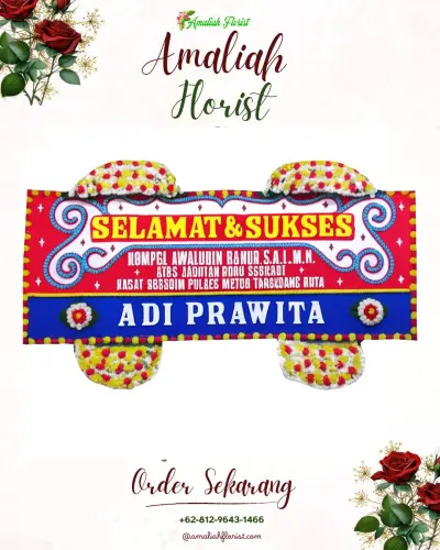 Karangan Bunga Ucapan Selamat karyabuana